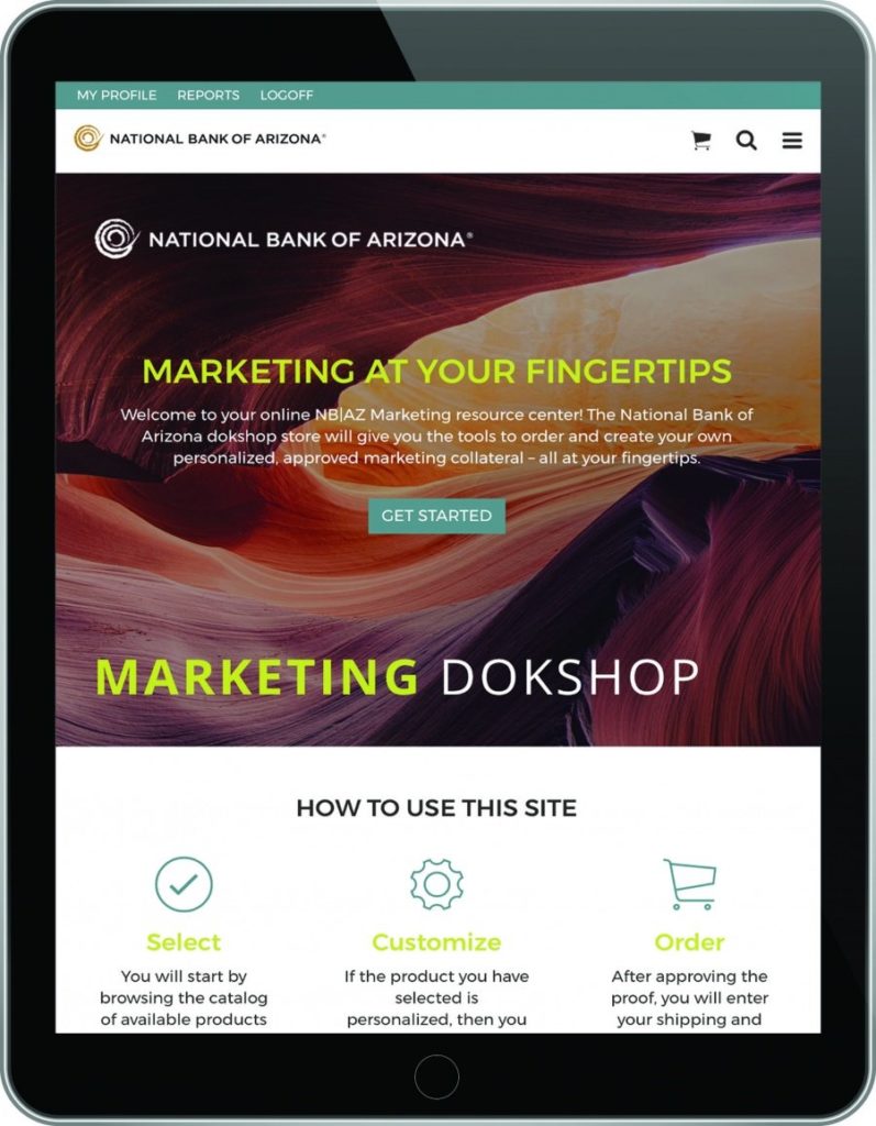NBAZ dokshop storefront